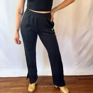 Anine Bing black and white track pants. Women’s size xxs